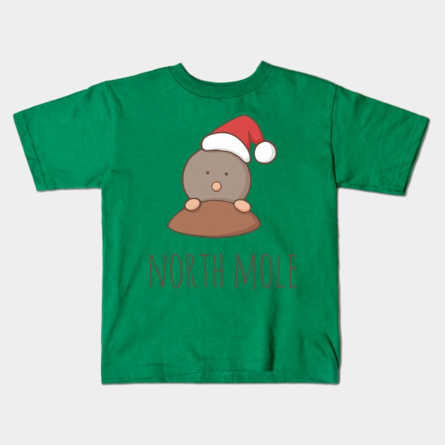 North Mole Kids T-Shirt by myndfart